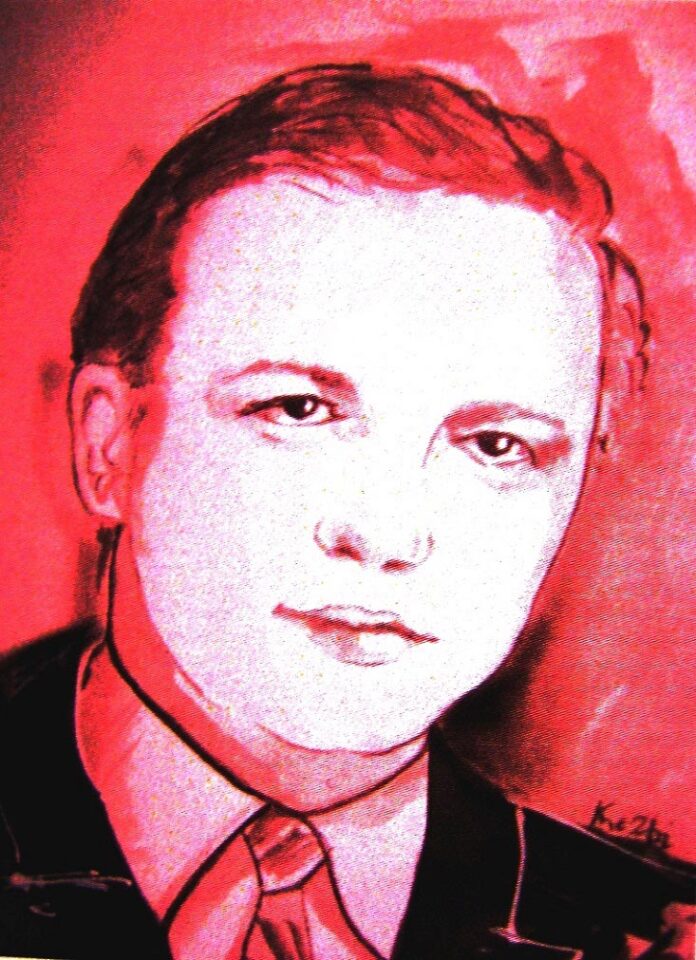 Portret Jana Szczurka wykonał Zbyszek _ ikona Kresowaty