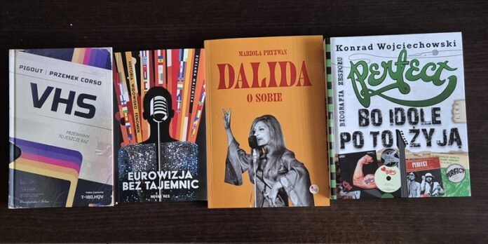 Gwiazdy i nagrania okładki książek