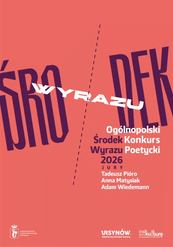 2026-08-14 Ogólnopolski Konkurs Poetycki „Środek Wyrazu” 2026